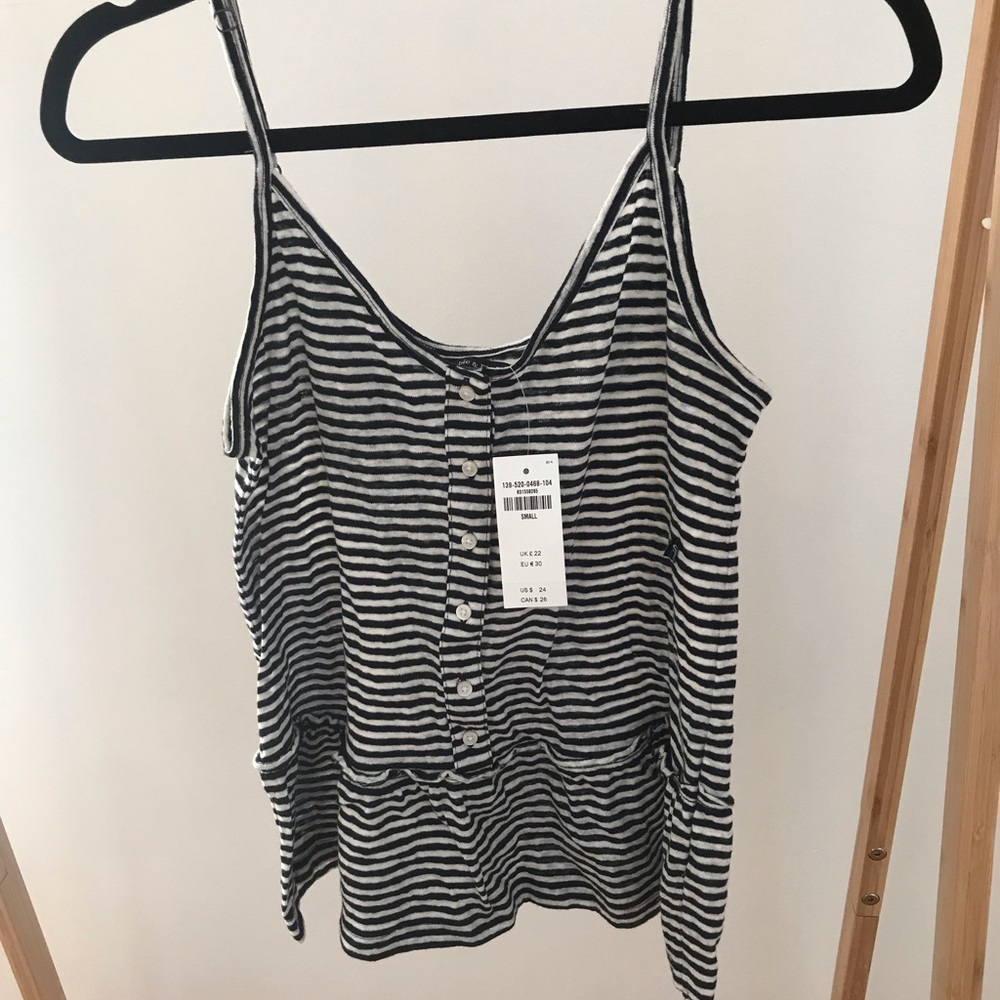 peplum tank